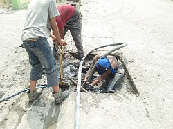 ดูดตะกอนเลน